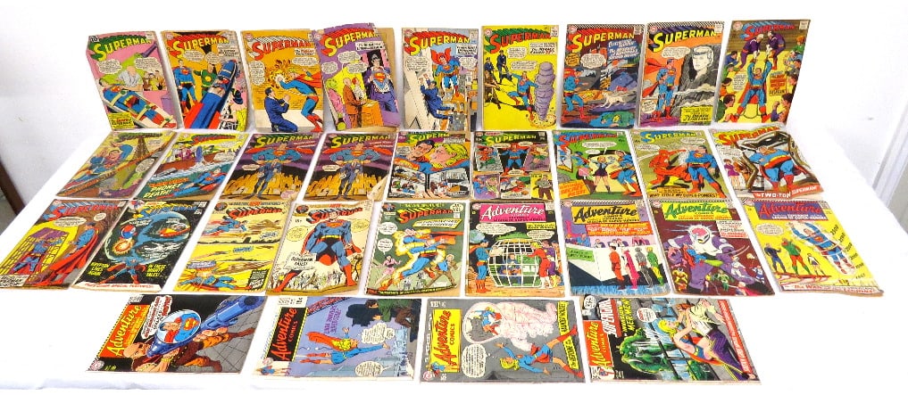 SILVER AGE DC COMICS - SUPERMAN AND