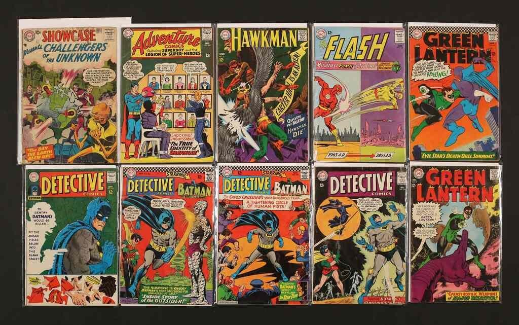 SILVER AGE DC COMICS BOOKS GREEN