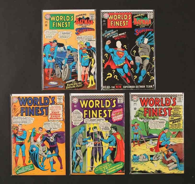 SILVER AGE WORLD'S FINEST COMICS