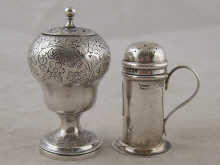 Silver. An early Victorian acorn