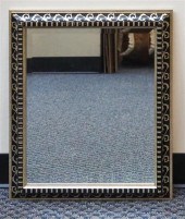 SILVER AND EBONIZED FRAME BEVE