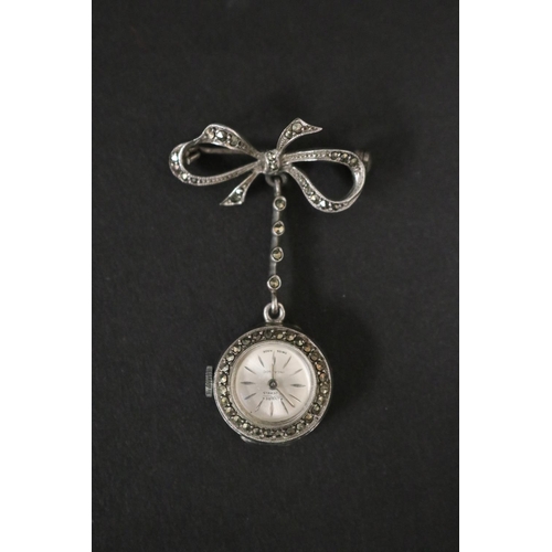 Silver and Marcasite Alvarex