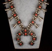 SILVER AND RED CORAL SQUASH BL