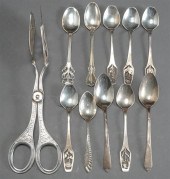 SILVER AND SILVER PLATE FLAT T