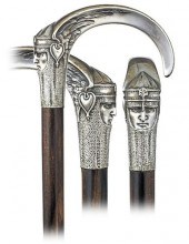 SILVER ART NOUVEAU FIGURAL DAY