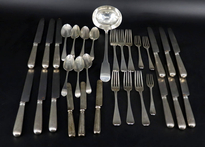 SILVER. ASSORTED ENGLISH SILVER