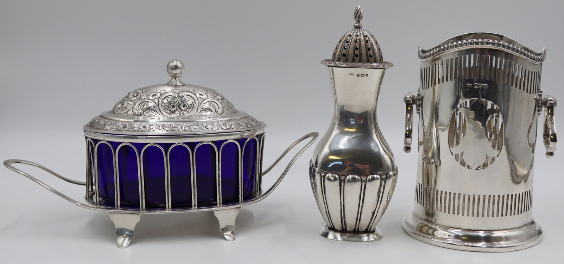 SILVER. ASSORTED ENGLISH SILVER