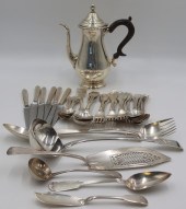 SILVER. ASSORTED GROUPING ENGL