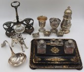SILVER. ASSORTED GROUPING OF C