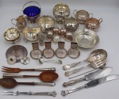 SILVER. ASSORTED GROUPING OF S