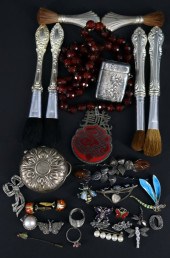 SILVER. ASSORTED GROUPING OF S