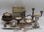 SILVER. ASSORTED SILVER GROUPI