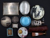 SILVER. ASSORTED SILVER OBJET