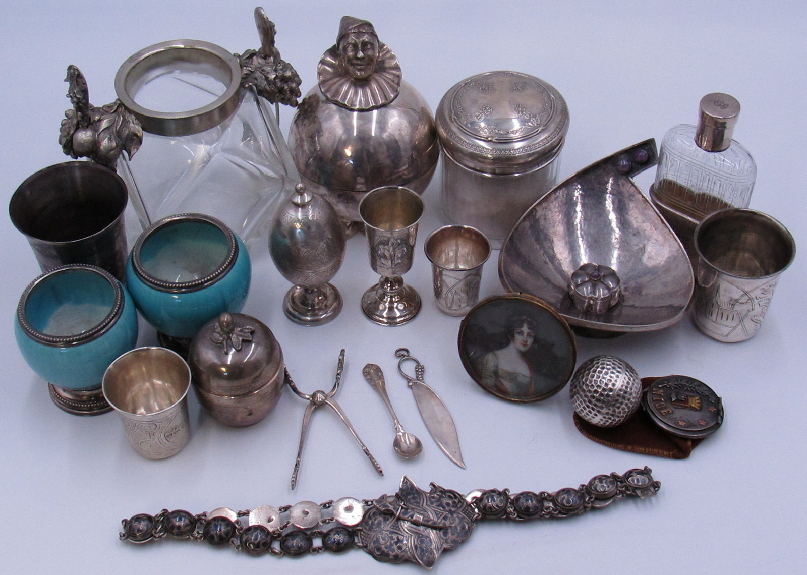 SILVER. ASSORTED STERLING AND