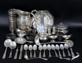 SILVER. ASSORTED STERLING AND
