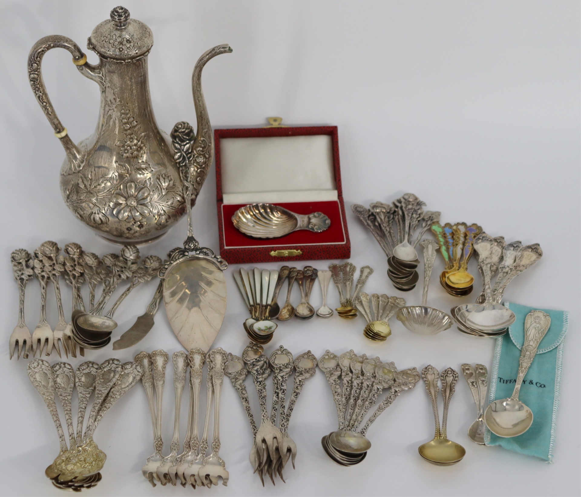 SILVER. ASSORTED STERLING &