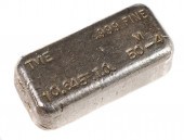 SILVER BAR .999 HAND POURED 10