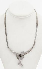 SILVER BOW SMOKY QUARTZ &AMP;