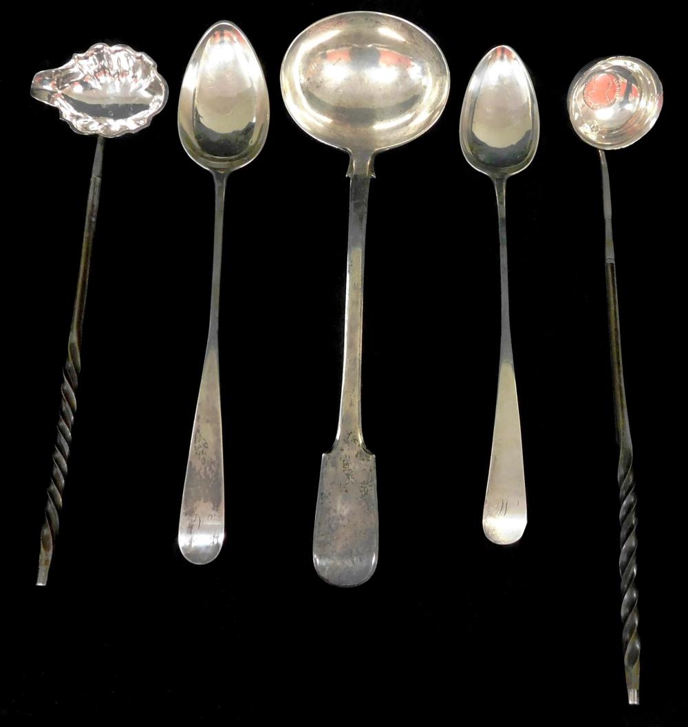 SILVER: BRITISH SILVER SERVINGWARE,