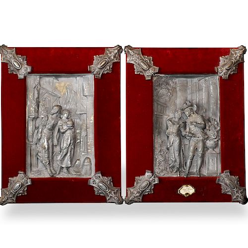 SILVER BRONZE FRAMED