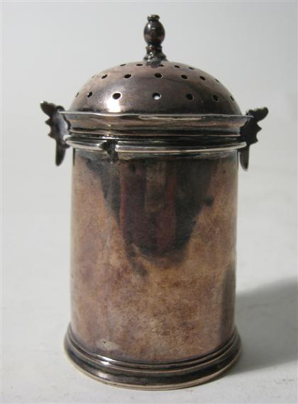 Silver caster or sander    18th