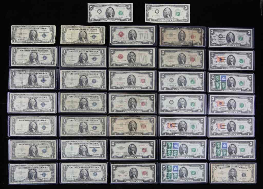 SILVER CERTIFICATES TWO DOLLAR