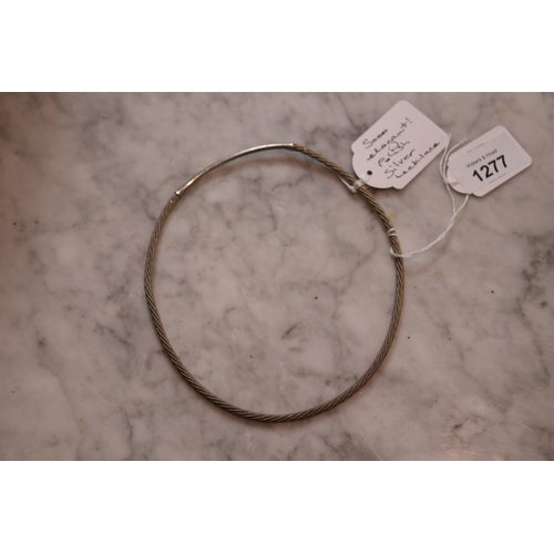 Silver choker