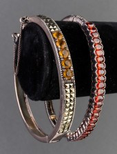 SILVER, CITRINE & MARCASITE BA