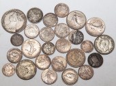 SILVER COINS FROM WORLD TRAVEL