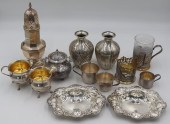 SILVER. COLLECTION OF SILVER T