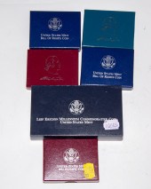 SILVER COMMEMORATIVES THREE SI