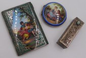 SILVER. CONTINENTAL ENAMEL AND