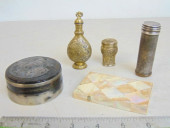 SILVER COVERED BOX, 2 HALLMARK