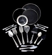 SILVER: DANISH SERVER, SEAFOOD