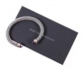 SILVER DAVID YURMAN ROPE TWIST