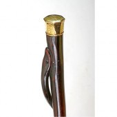 SILVER DECO SNAKE CANEDated 18