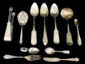 SILVER: ELEVEN PIECES OF MISC.