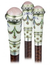 SILVER ENAMEL AND HARDSTONE IN