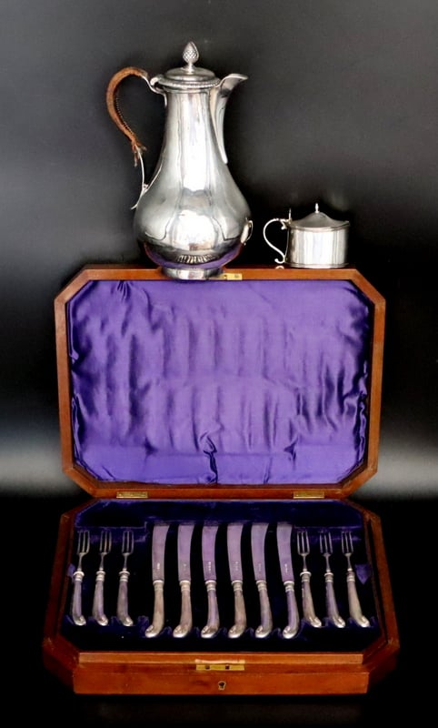 SILVER. ENGLISH SILVER HOLLOWWARE &