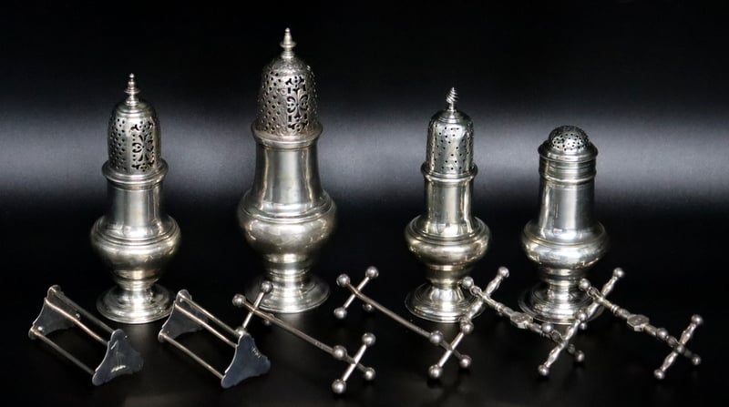 SILVER. ENGLISH SILVER HOLLOWWARE
