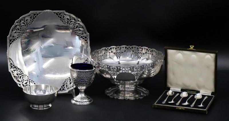 SILVER. ENGLISH SILVER HOLLOWWARE