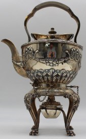 SILVER. ENGLISH SILVER KETTLE