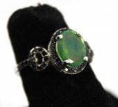 SILVER ETHIOPIAN OPAL DOUBLET