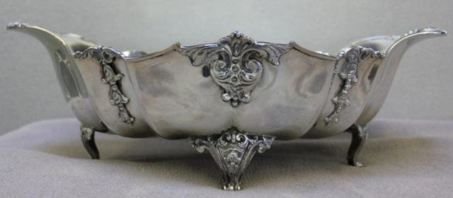 Silver. Fancy 800 Silver Footed
