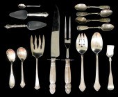 SILVER: FIFTEEN ASSORTED PATTE