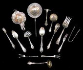 SILVER: FIFTEEN STERLING PIECE