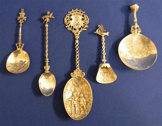 SILVER: Five Continental silver