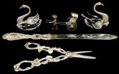 SILVER: FIVE PIECES INCLUDING: