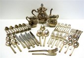 Silver  fivty-nine pieces: fif