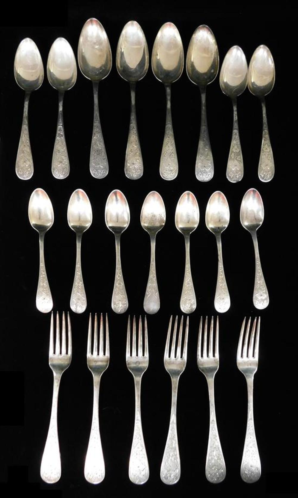 SILVER: FLATWARE RETAILED BY SD